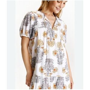 Lefties Size XL Boho Floral Dress‎ Cottage Core Prairie Tiered Lightweight